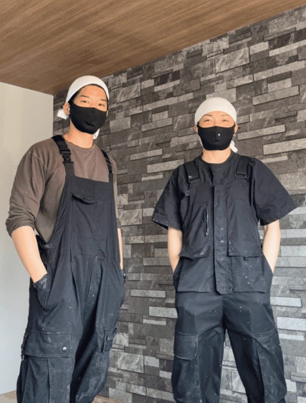 少数精鋭で施工にあたる凪事務所のチーム